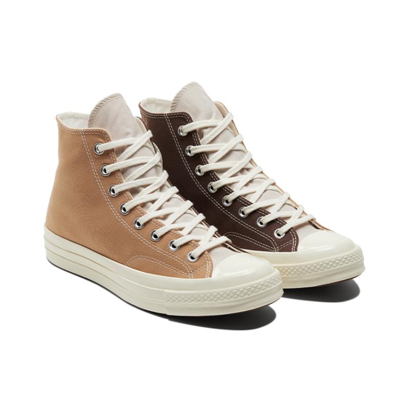 Converse Chuck Taylor All Star 1970-х Удобные и легкие высокие эспадрильи Унисекс Коричневый Хаки