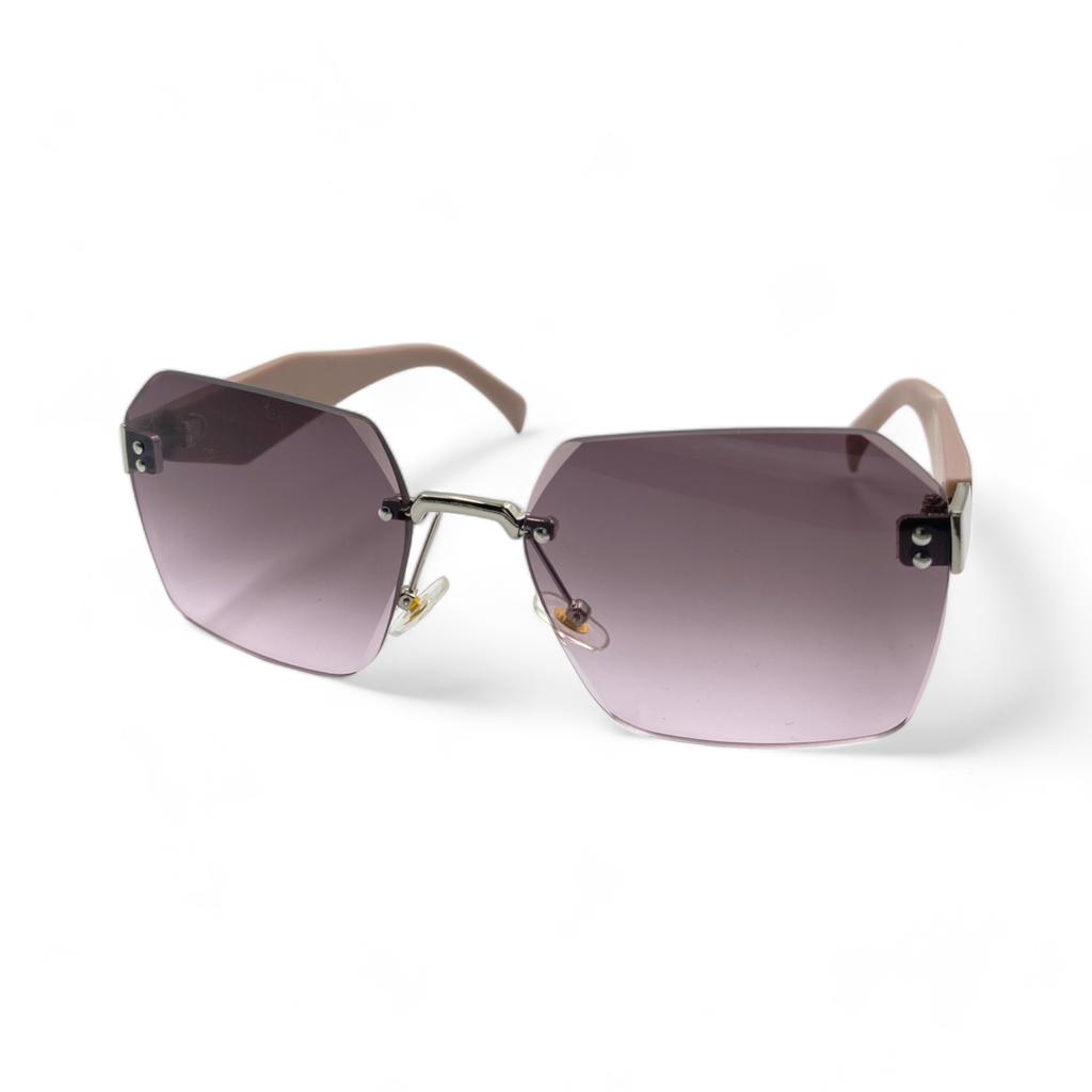  Винтажные женские солнцезащитные очки Квадратная оправа Матовая дужка Очки Мода Открытый пляжный отдых Солнцезащитные очки