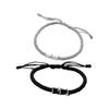 Elegant Bamboo Texture Couple Bracelets Syulish Birthday Gift Suitable for Romance Occasions and Daily Use