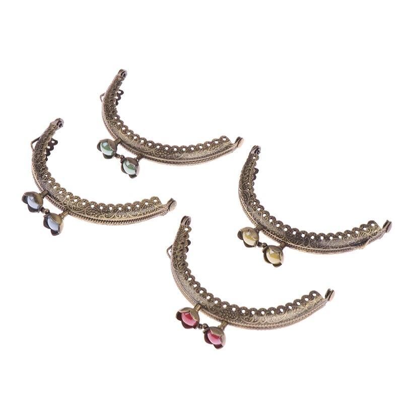 8,5 см DIY винтажное тиснение головы кошелек для монет рамка металлическая застежка клатч детали сумки DIY аксессуары для кошелька