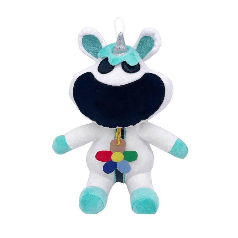 Smiling Critters Terrifying Smiling Animal Series Plush Toy Pink Pig Stuffed Animal 30cm Pp Cotton Filling