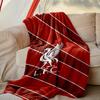 Liverpool FC Blanket Lightweight Print Throw Blanket For Couch, Bed, Car, A Heartfelt Gift for Your Family and Friends