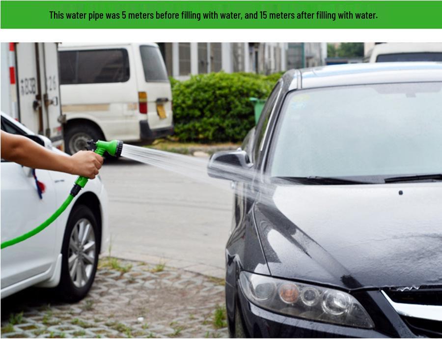 High-Pressure Multifunctional Car Wash & Garden Watering Set with Retractable Hose