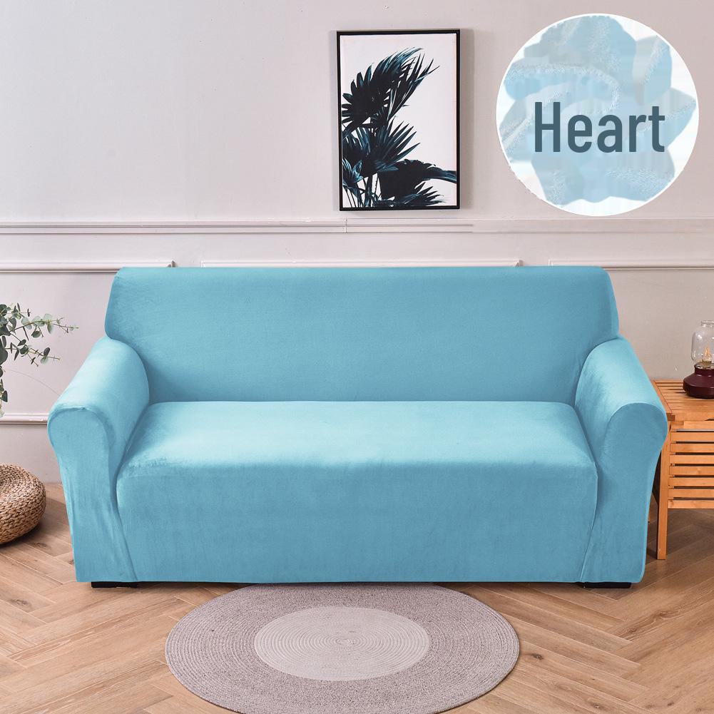 Ультрамягкий чехол для дивана из бархата Silver Fox Velvet с высокой эластичностью