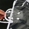 Outdoor Transparent Waterproof PVC Dog Rain Coat Pet Rain Suit Puppy Jacket