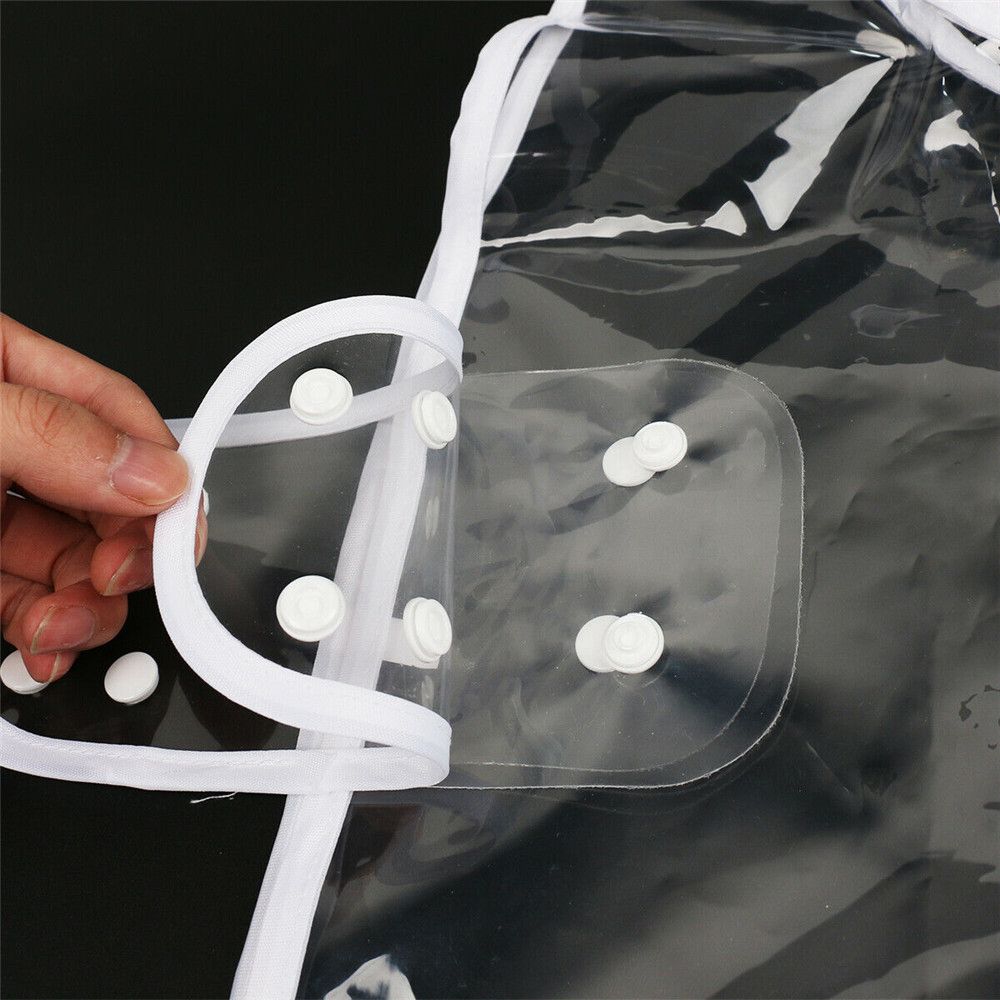 Outdoor Transparent Waterproof PVC Dog Rain Coat Pet Rain Suit Puppy Jacket