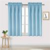 Modern Solid Color Blackout Energy Saving Curtains Thermal Insulated Room Darkening Drapes for Bedroom Living Room