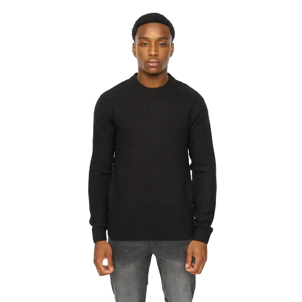 Duck and Cover Mens Matera Textured Knitted Jumper