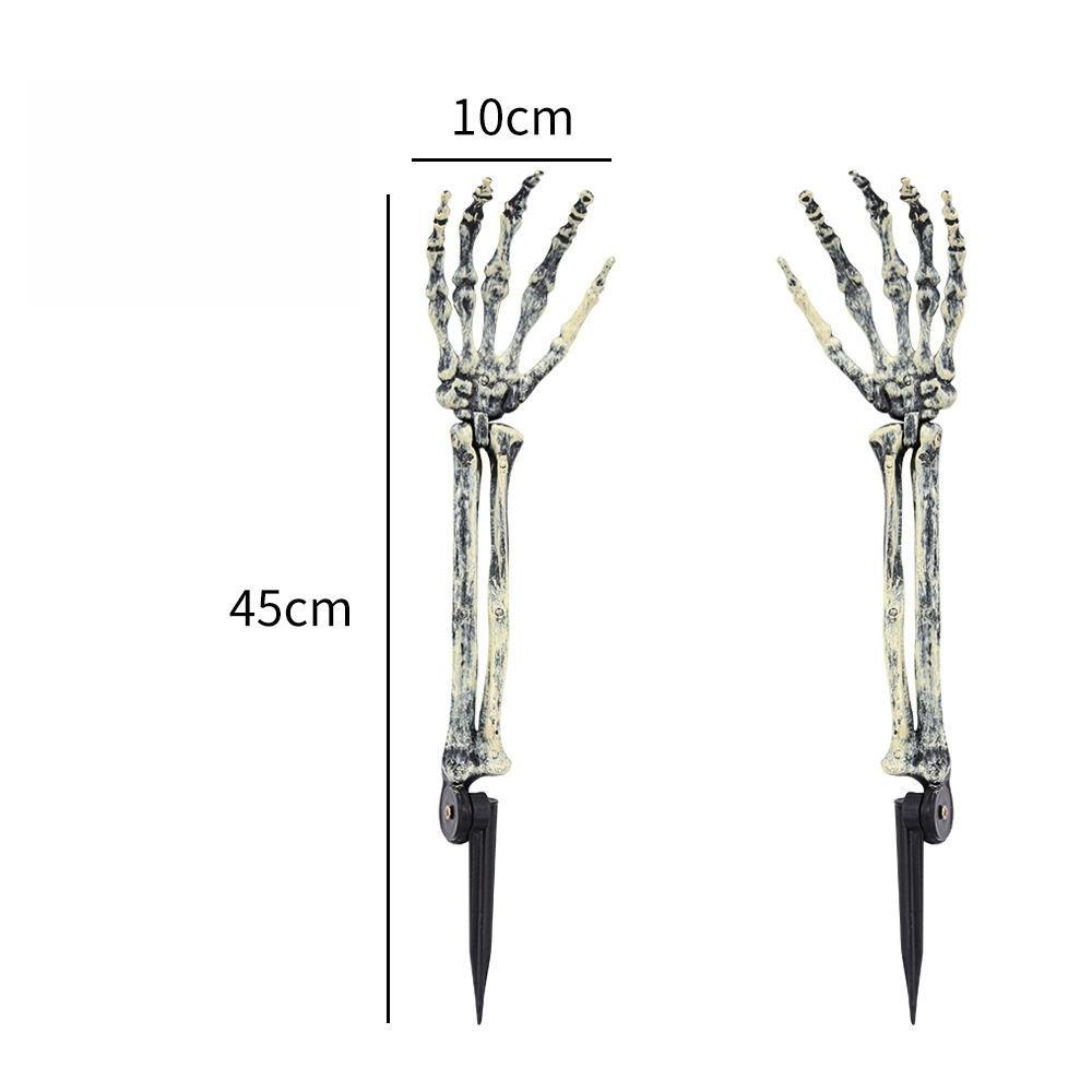 Halloween Skull Skeleton 40/90cm Posable Skeleton Human Shape Bones Halloween Party Home Decorations Haunted House Horror Props