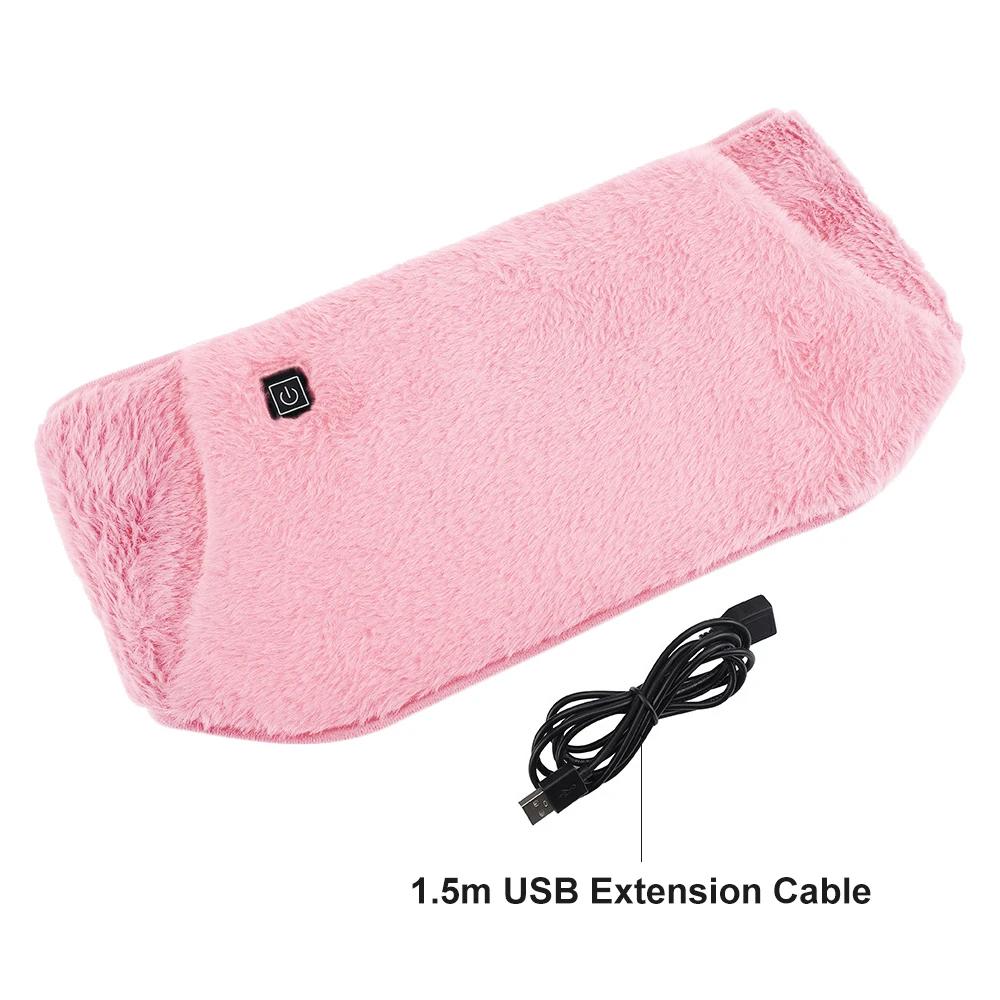 3 уровня электрического подогреваемого согревающего пояса с зарядкой через USB, регулируемый теплый пояс-дворец, легкий утеплитель для талии для женщин, зимние подарки