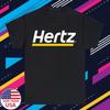 Hertz Аренда Автомобилей Мужская Черная Размер S 5XL Футболка