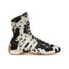 Rasant Mid Cow Print Women Sneakers Brown Shadow-Brown Off-White JH5640