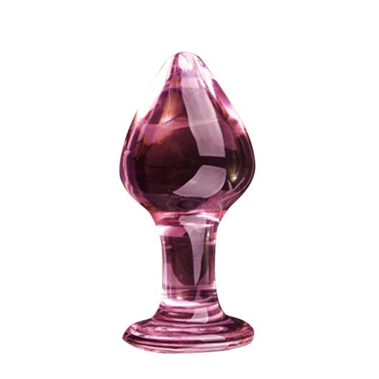 12 мм стеклянная Анальная пробка, анальный шарик, искусственный пенис, фаллоимитатор, секс-игрушка для взрослых для женщин и мужчин