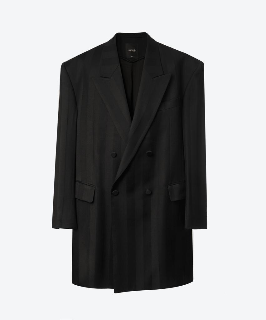 Untage Oversized Striped Blazer (Unisex)_Uth-Fb73