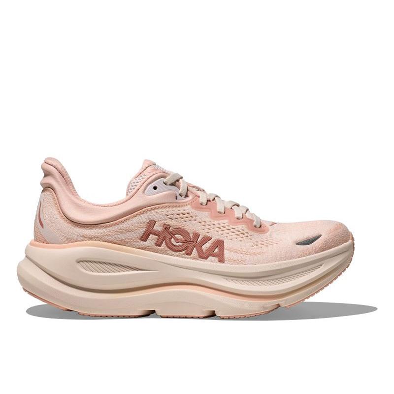 HOKA Bondi 9 Rose Latte Cream Женские кроссовки Розовый Роза-Крем 1162012-RLTT