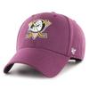 Casquette Réglable - 47 Brand - MVP Anaheim Ducks - Plum Violet - 85% Acrylique - Casual