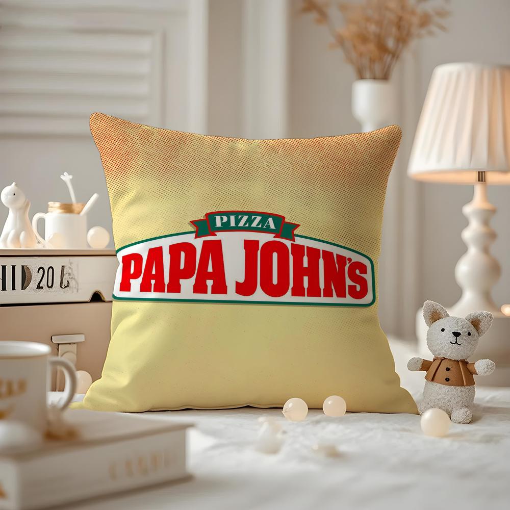Papa John's Наволочка от пылевых клещей Наволочка на подушку Невидимая молния Шелковистый короткий плюш Чехол на подушку для дивана