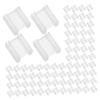 100pcs Plug Cap Protector Power Plug Safety Cover Water Resistant Design Sturdy Plastic Outlet Plug Cover for Easy Use