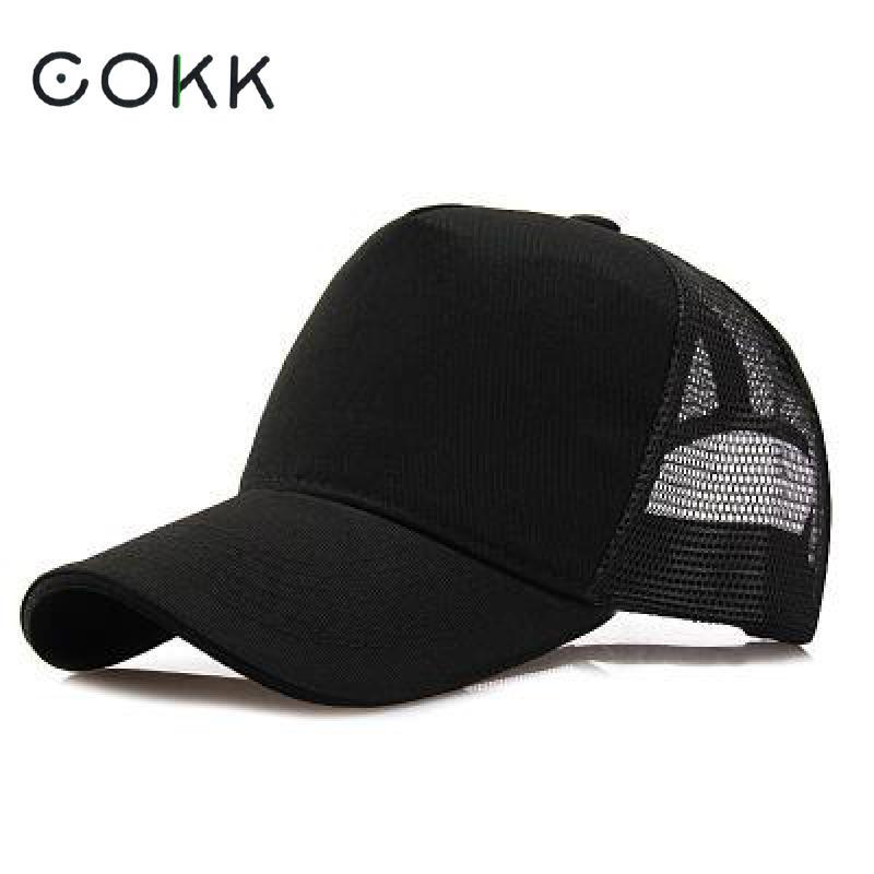 Кепка Бейсболка Мужская Snapback Сетчатые Кепки Женские Шляпы Для Мужчин Кепка Кость Повседневная Черная Регулируемая Солнцезащитная Кепка Тракер Дышащая