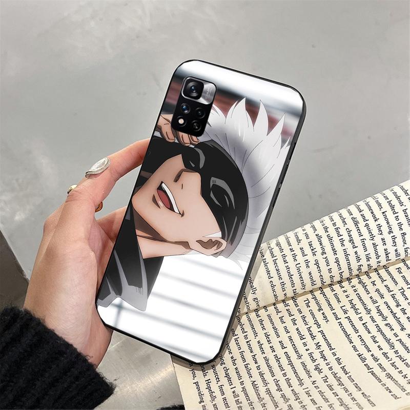 Чехол для телефона Jujutsu kaisen Сатору Годжо для Xiaomi Redmi note 14 Pro Plus 14 13 12 11 10 Pro 14S 12S 11S Redmi 14C 13C