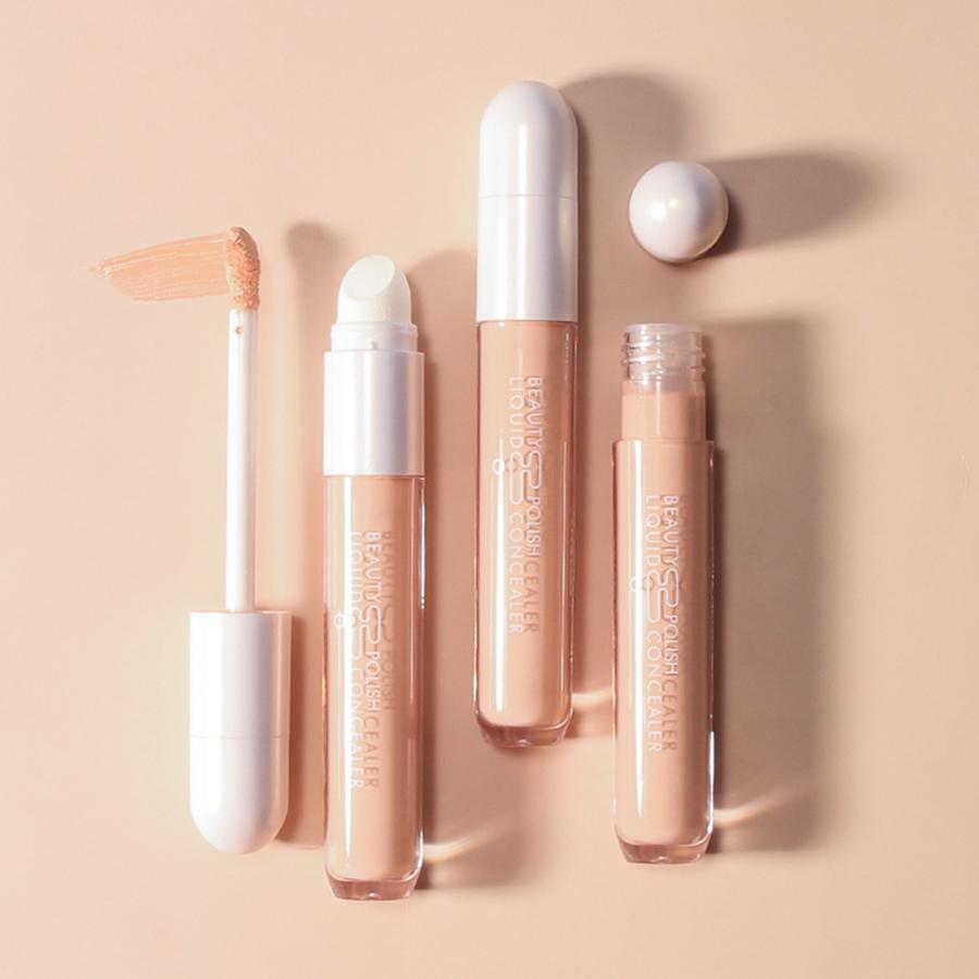 Двусторонняя губка легко наносится, водостойкий консилер Liquid Face Highlight, долговечный, гладкий, с полным покрытием, матовый, 6,2 г