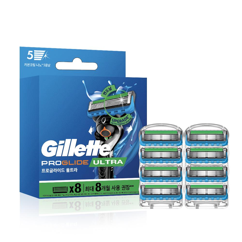 Лезвия для бритья Gillette ProGlide Ultra, 8 шт.