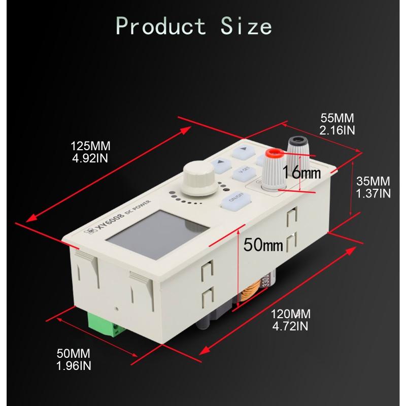 Блок питания постоянного тока 60 В 8 А 480 Вт понижающий модуль с ЖК-экраном устройство поддержания постоянного напряжения/тока простое управление