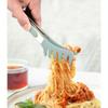 3pcs Stainless Steel Kitchen Tongs with Non-Stick Silicone Tips, Heat Resistant Cooking Tongs for BBQ Grilling Salad Pasta, Durable Food Serving Tool