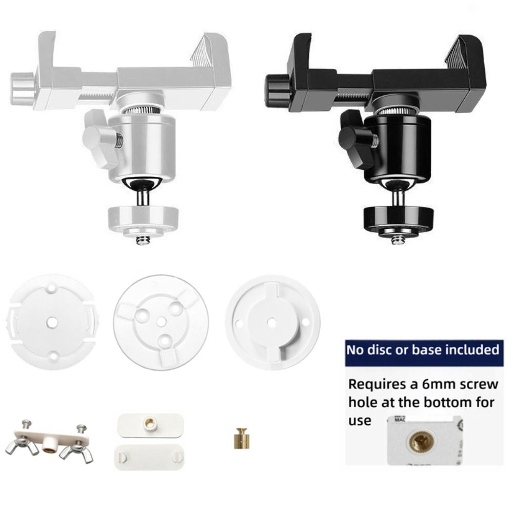 No Punching Mini Camera Holder Adjustable Camera PTZ Stand With 1/4 Screw Smart Camera Mount