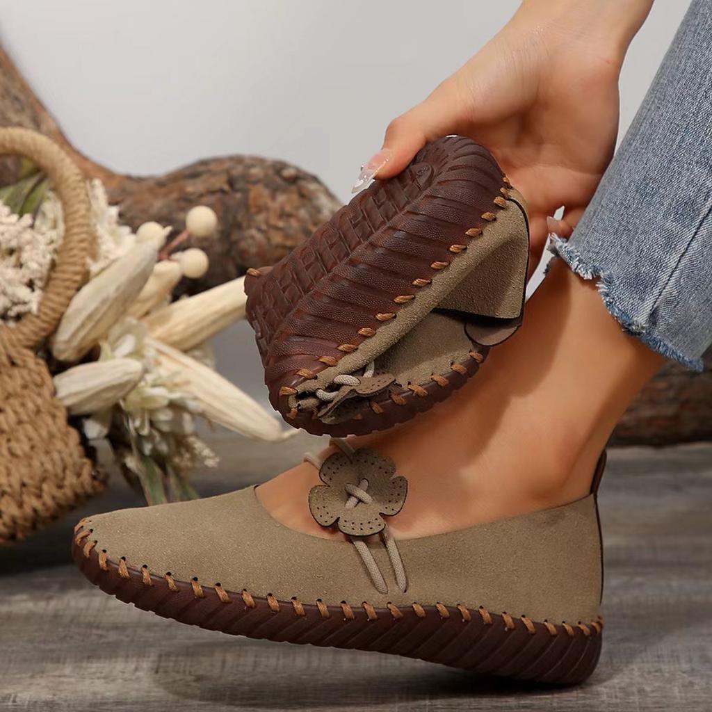 Fashion Women's Single Shoes Summer New Thick Sole Round Head Baotou Fisherman Shoes Casual Fashion Soft Sole Non-slip Single Shoes