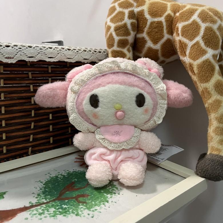 Sanrio Cinnamoroll Plush Toy With Short Pile Fabric For Kids Room Decor And Gift