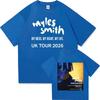 Мой Бардак Мое Сердце Моя Жизнь Тур 2026 Футболка Myles Smith Дизайн Графический Мерч Футболки Хлопок Мягкий Унисекс Унисекс Футболка Графическая Одежда