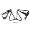 Universal Motorcycle Battery Charger Cable Quick Disconnect SAE Motorbike Connection Line Terminal