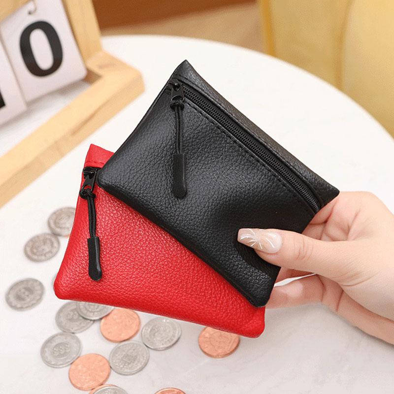 Fashion Card Money Wallet Women Mini Coin Wallet Bags Female Card Purses Ladies Zipper Coin Card Purse Key Storage Bag Pouch
