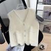 Women's Autumn and Winter Knitted Cardigan Casual Vest