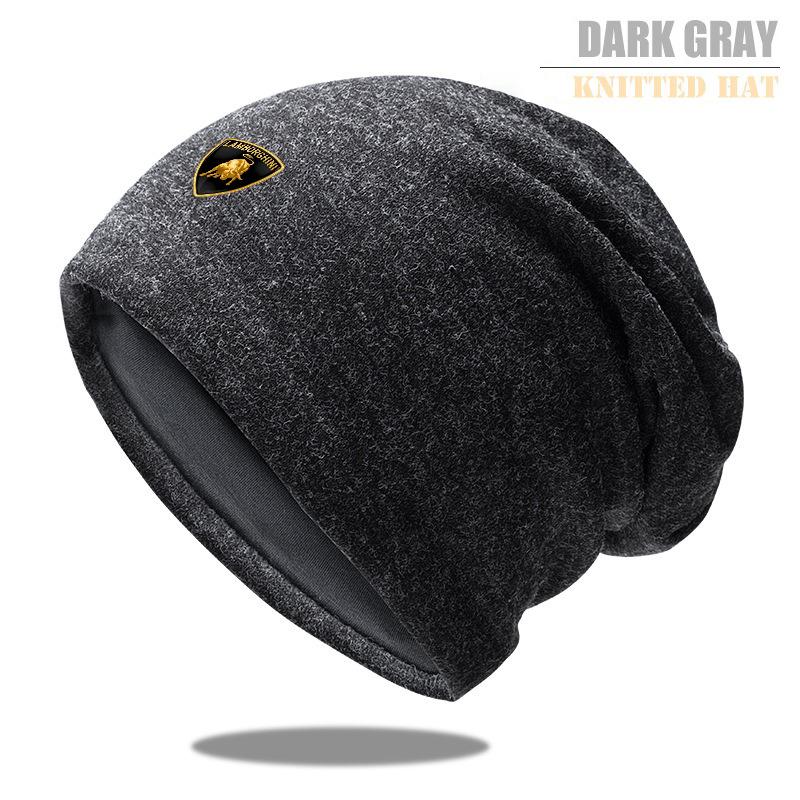 Регулируемая шапка с логотипом автомобиля, высококачественная, с плюшевой подкладкой, зимняя шапка для Lamborghini Urus Huracan Aventador, премиальные автомобильные аксессуары