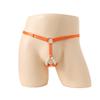 Men's stretch underwear, adjustable leak pp pearl four-corner sex underwear, men's sex underwear