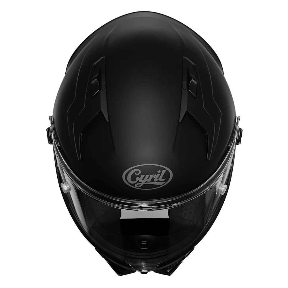 Мотоциклетный шлем-фулфейс Превосходная вентиляция Одобрено DOT Шлемы Оригинальный дизайн CYRIL FF352 AERO capacetes para moto