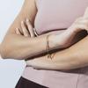 Bracelet - LUXENTER - Siazar - Acier hypoallergénique - Plaqué or 18K - 19 cm