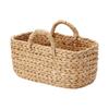 Маленькая овальная корзина MUJI, 37 см Ш x Г x 16 см Вода 12057789 Ручки, 18,5 см В, Гиацинт,