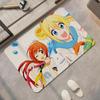 Аниме N-Nisekoi Коврик для пола, Ванный коврик из диатомита, Быстросохнущий, Впитывающий, Многоцелевой коврик