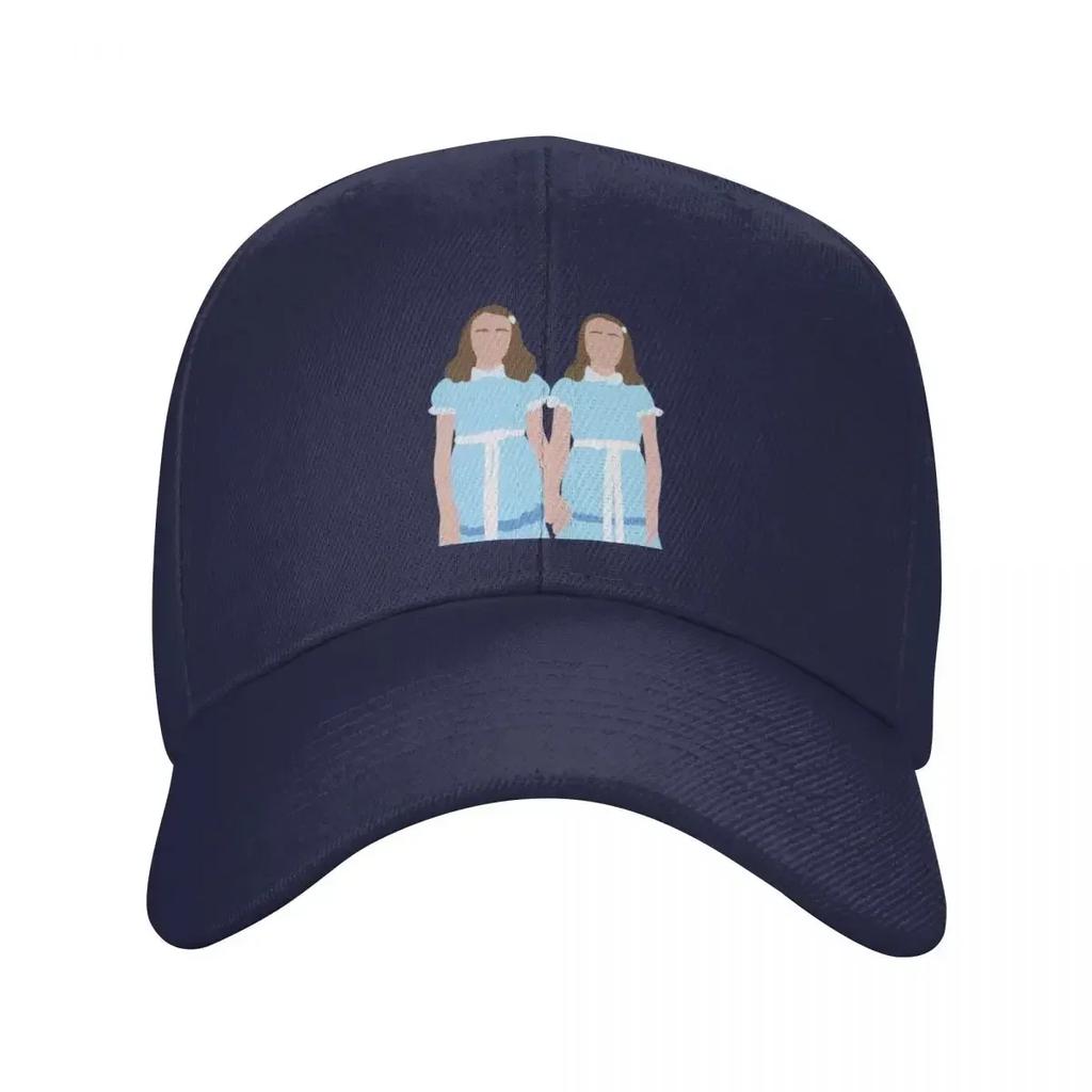 horror twins Baseball Cap Designer Hat Golf Womens Beach Visor Unisexs