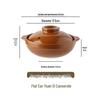 Commercial Ceramic Claypot Rice Noodles Stew & Bibimbap Pot for Gas Stove