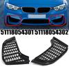 Car Front Fog Light Grill Fit For BMW F80 F80N F82 F83 LCI 2014-2018 51118054301 Car Lower Bumper Anti Insect Net
