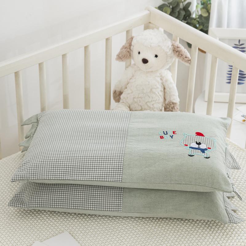 Наволочка детская из чистого хлопка, 30x50 см, с мультяшным рисунком, для подушки ребенка, детского сада и школьника.