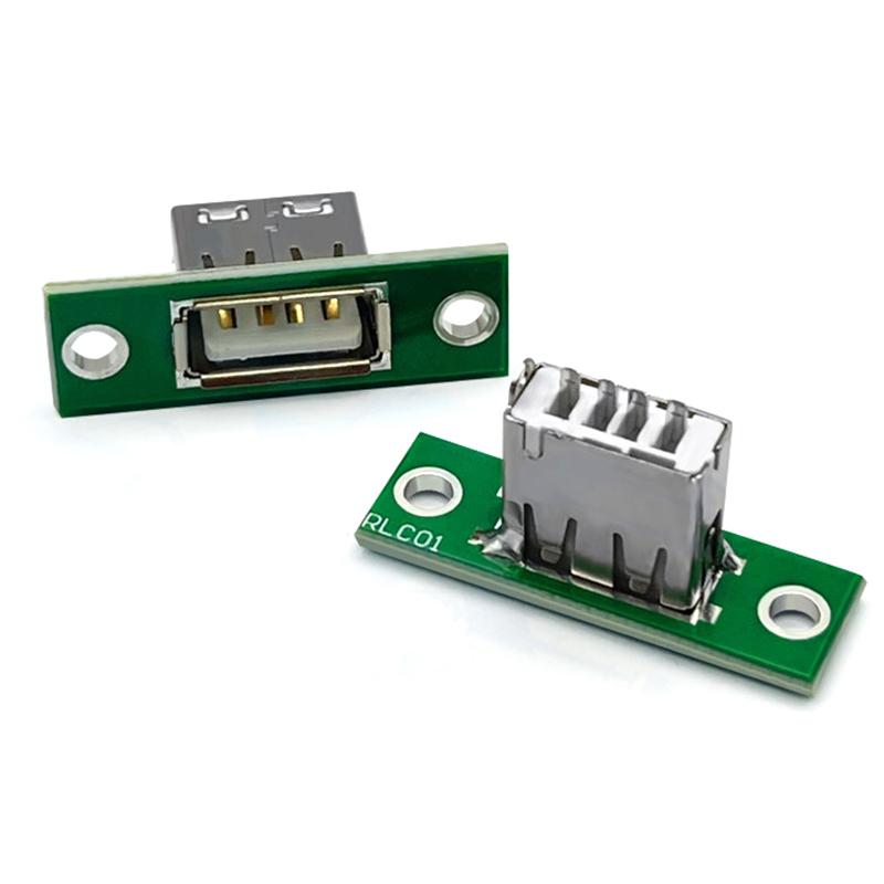 5 шт. USB с фиксированным разъемом на плате DIY Панельный монтаж Ремонт Интерфейс зарядки
