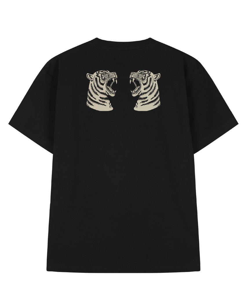 DRIFTOUT Double Pierce Tigers Short Sleeve T-Shirt (3 Colors)