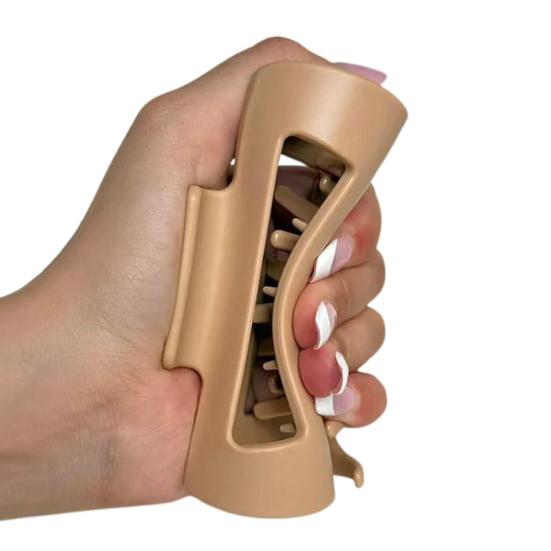 1/2/4 шт. Женский зажим для волос, гибкий, легкий, квадратный, матовый, многофункциональный инструмент для укладки