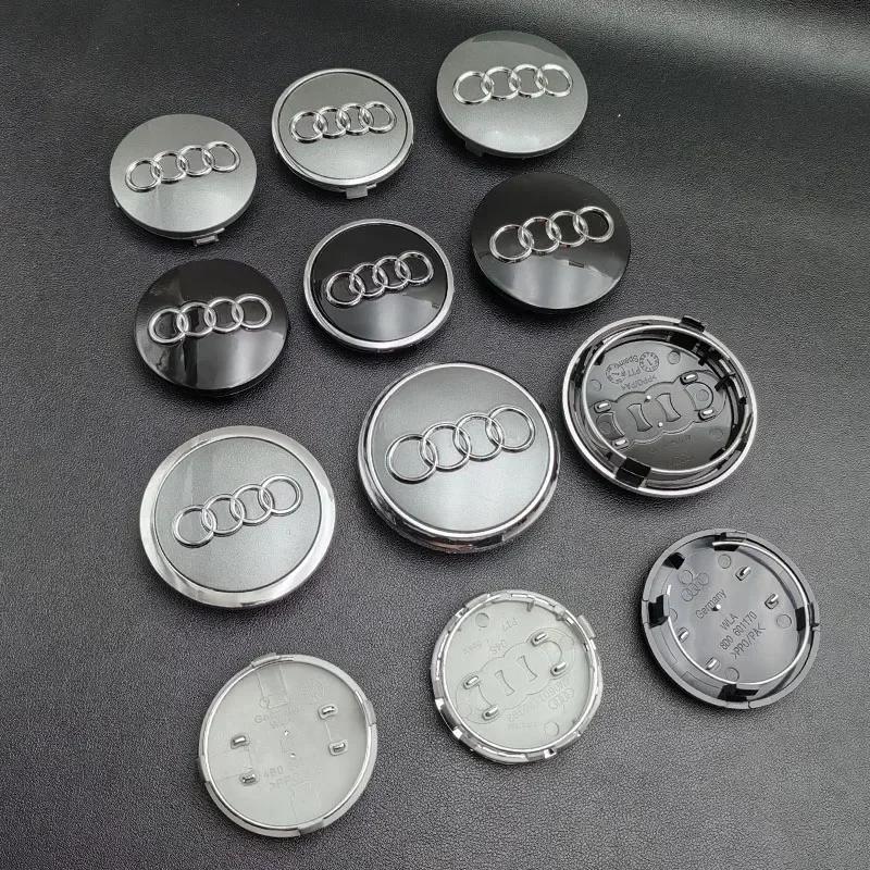 Hub Caps Hot A4 A6 New For Audi 20Pcs 60mm 61mm 68mm 69mm 77mm Audi Hub Caps Car Wheel Center Caps For Audi A1 A2 A3 A4 A5 A