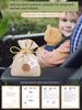 Gardenia Scented Sachet for Wardrobe, Long-Lasting Fragrance, Deodorizing Magic Sachet for Closets, High-End Clothing, and Car Use